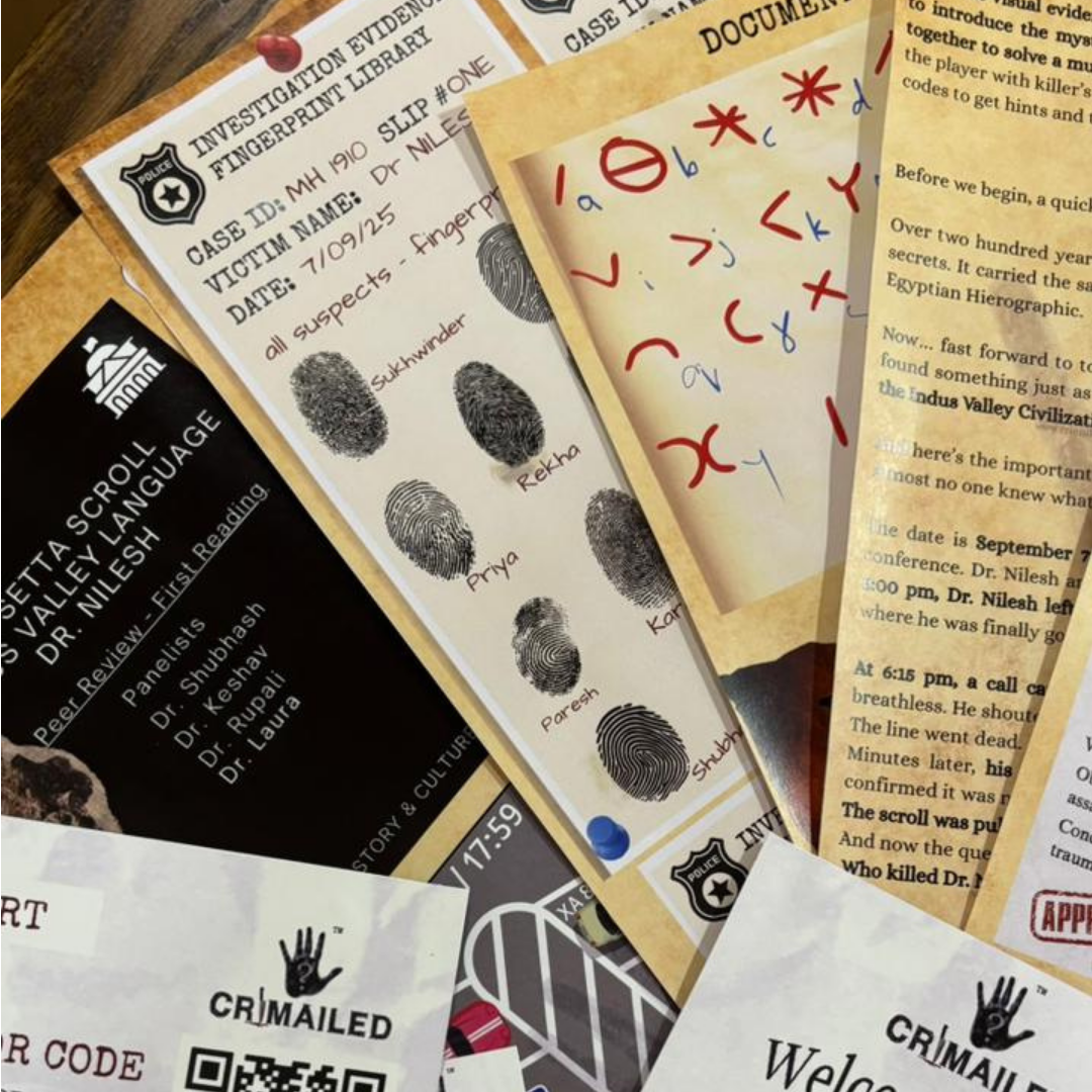 The Rosetta Scroll | Print & Play | Murder Mystery Case File Game