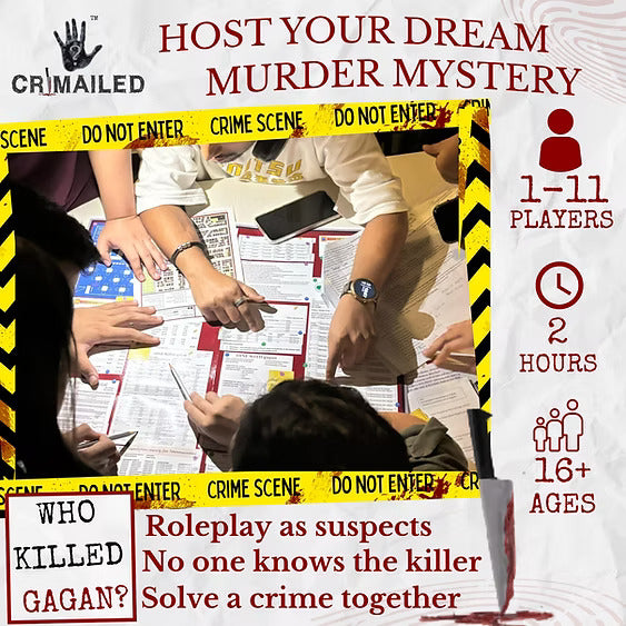 Who Killed Gagan | Original Edition | Murder Mystery Case File Game