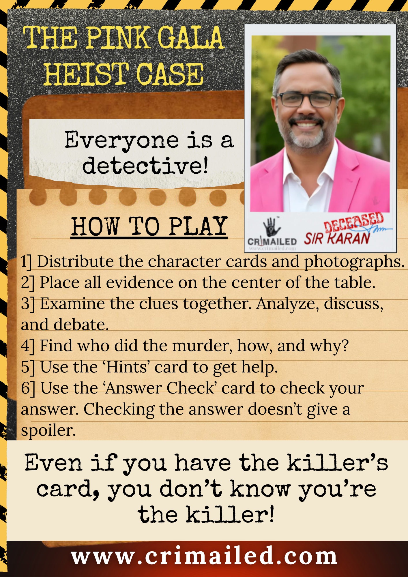 The Pink Gala Heist Case
