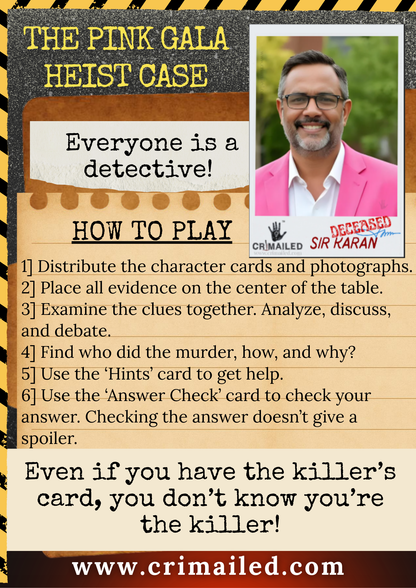 The Pink Gala Heist Case