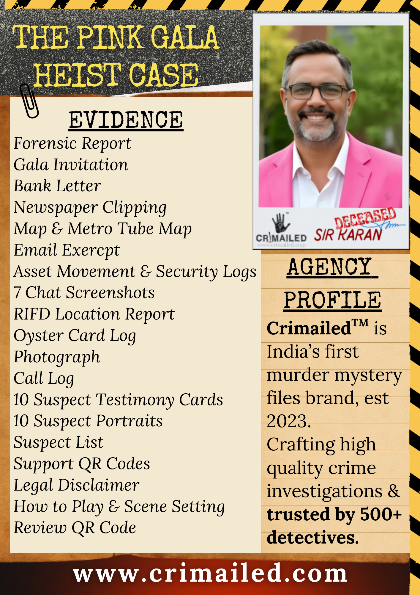 The Pink Gala Heist Case
