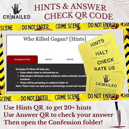 Who Killed Gagan | Original Edition | Murder Mystery Case File Game