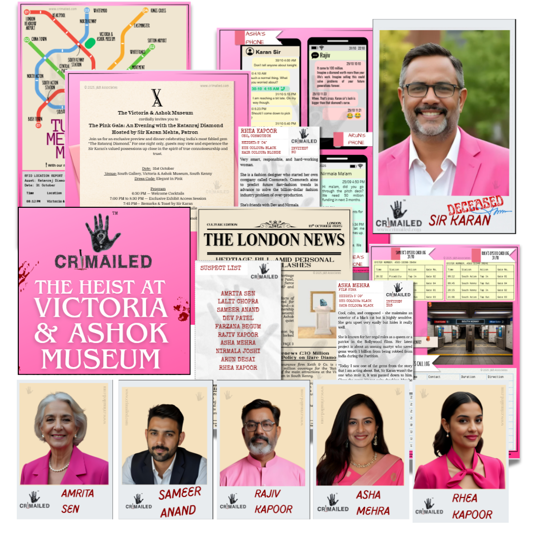 A Heist At Victoria and Ashok Museum