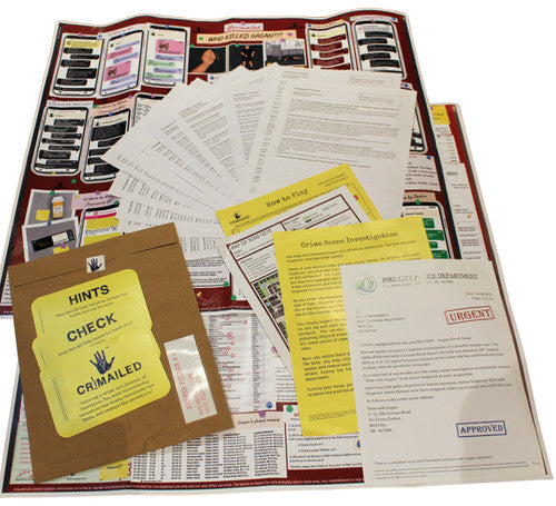 Case File Example Video Game Physical Case Files – Crimailed