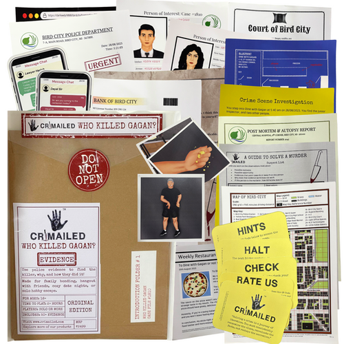 Case File Puzzle Physical Case Files – Crimailed