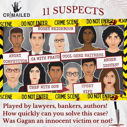 Who Killed Gagan | Original Edition | Murder Mystery Case File Game